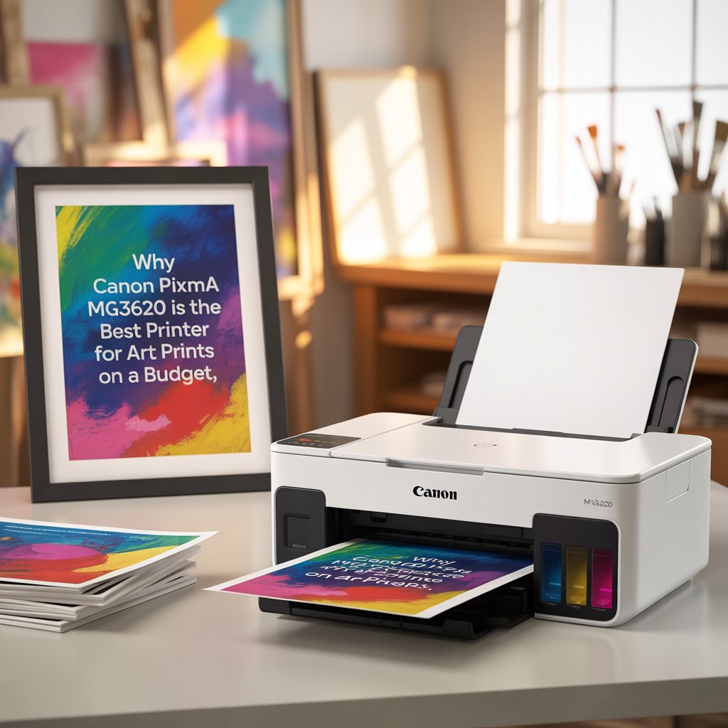 Best Printer for Art Prints on a Budget – Canon Pixma MG3620 Review 2 Best Printer for Art Prints on a Budget