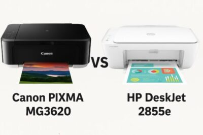 Canon Pixma MG3620 vs HP DeskJet 2855e