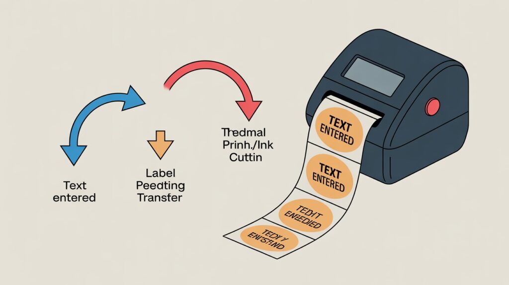 How Do Label Makers Work? Beginner’s Guide to Printing and Cutting Labels 2 How Do Label Makers Work
