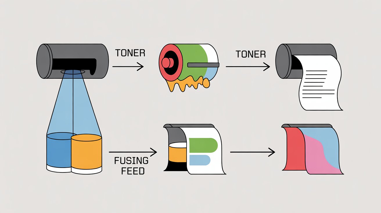 How a Laser Jet Printer Works