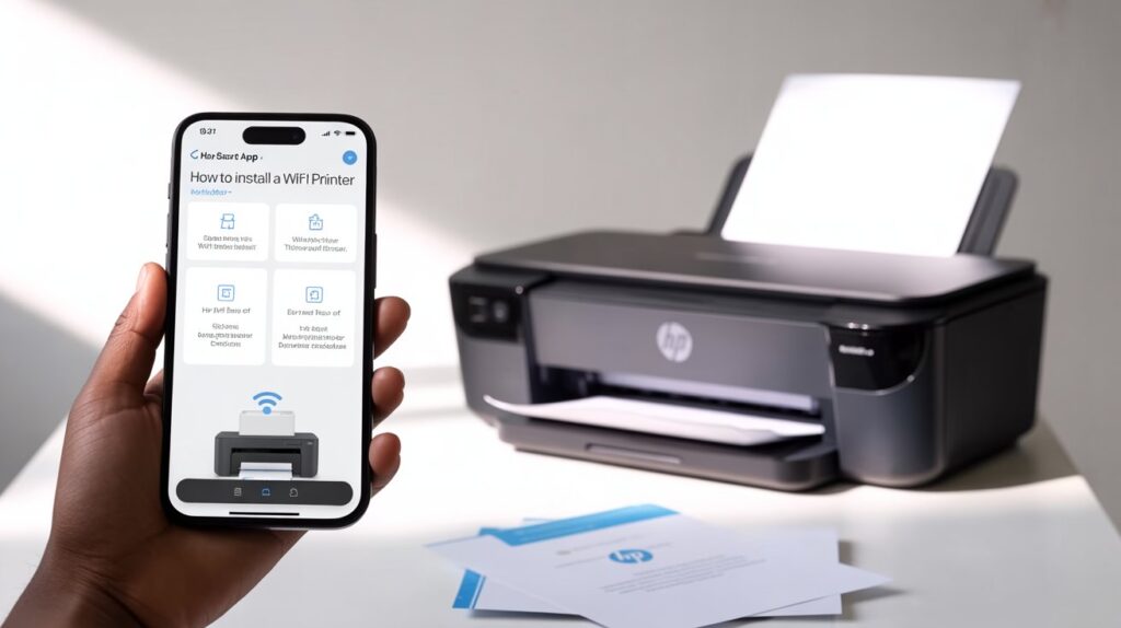 How to Connect My HP Printer to My Laptop Wirelessly: Complete Step-by-Step Guide 5 How to Install a WiFi Printer Using HP Smart App
