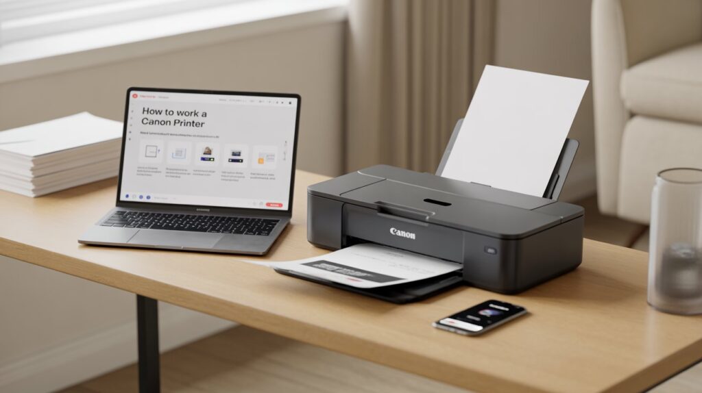 How to Use Canon Printer with Laptop 