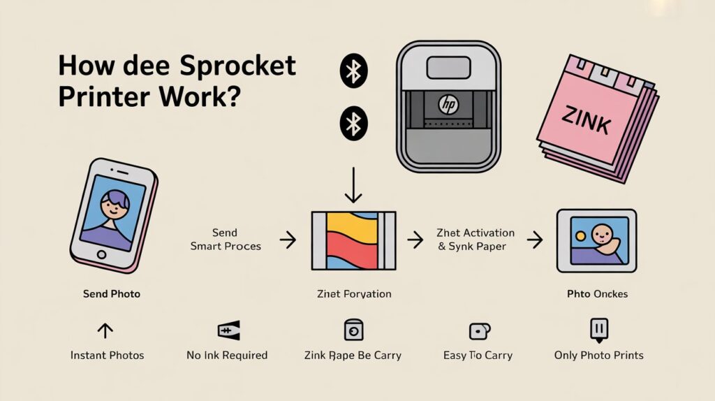 How Does Sprocket Printer Work? Benefits, Limitations & Uses Explained 2 How Does Sprocket Printer Work