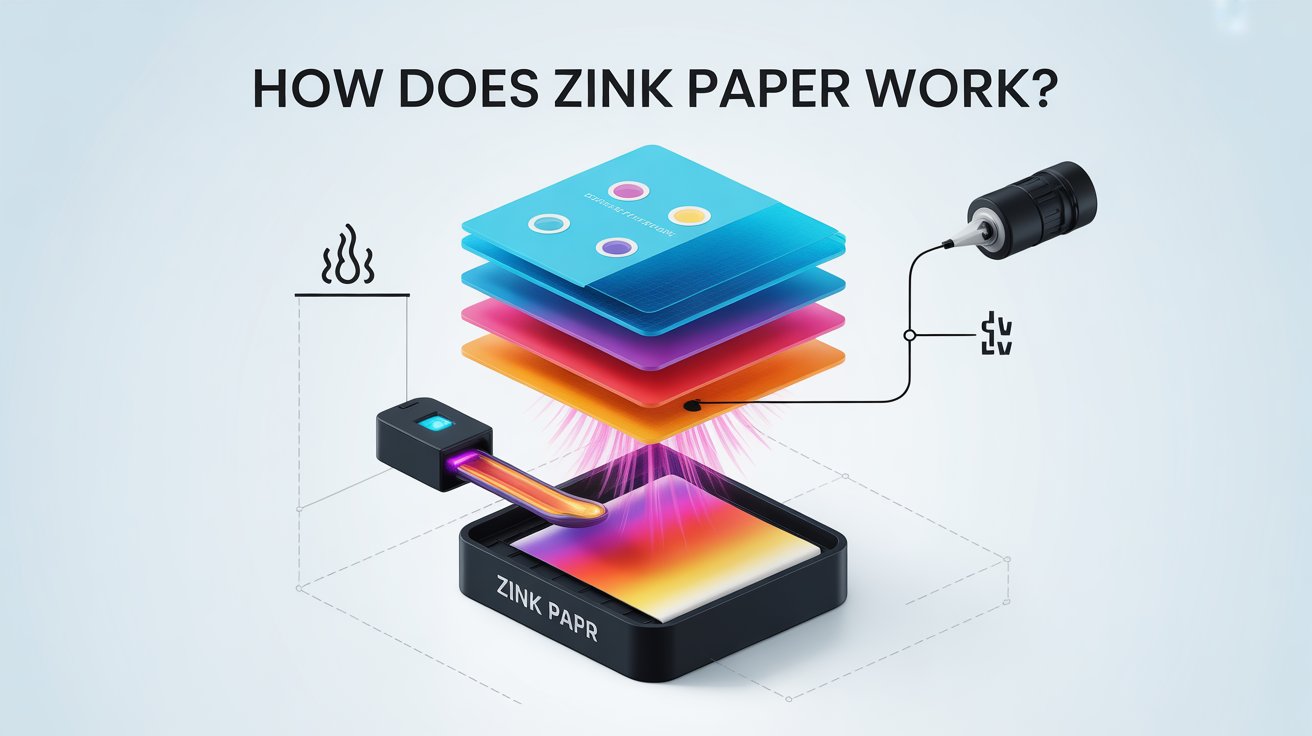 How Does ZINK Paper Work